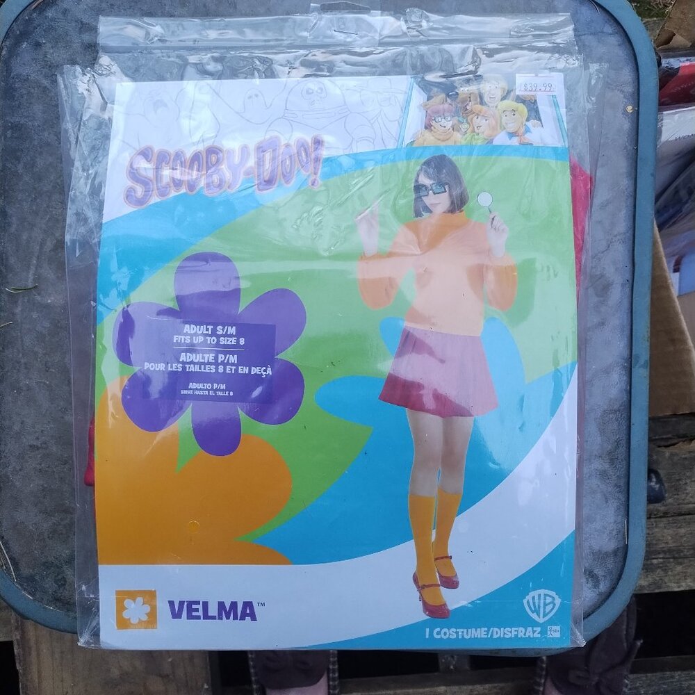 Scooby Doo VELMA COSTUME New Adult S/M